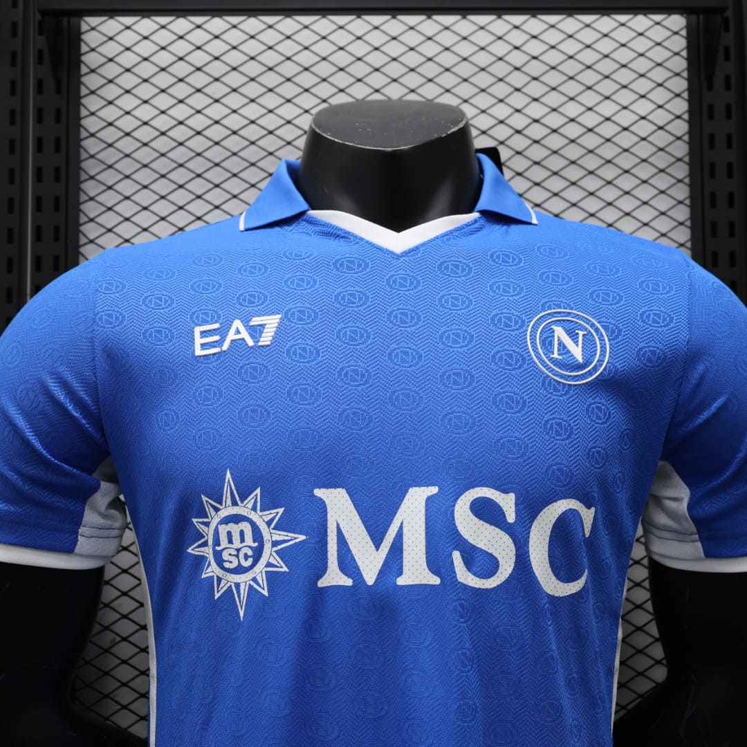 Camisa Napoli I 24/25 Jogador (Sob encomenda)