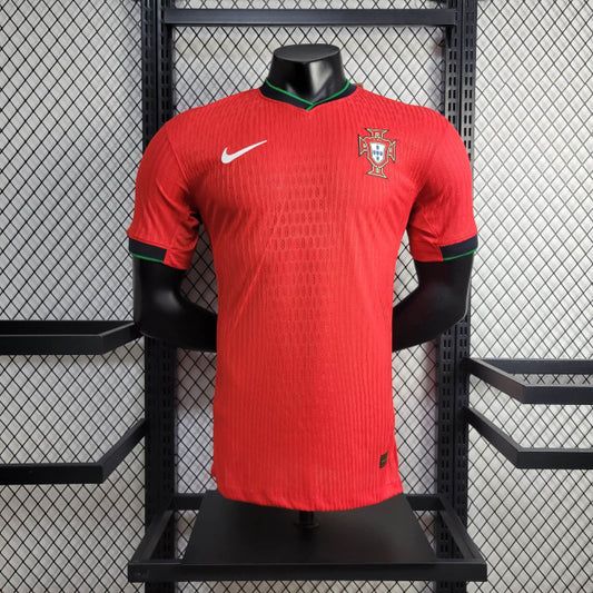 Camisa Portugal I 2024 Jogador (Sob encomenda)