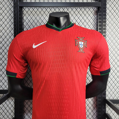 Camisa Portugal I 2024 Jogador (Sob encomenda)