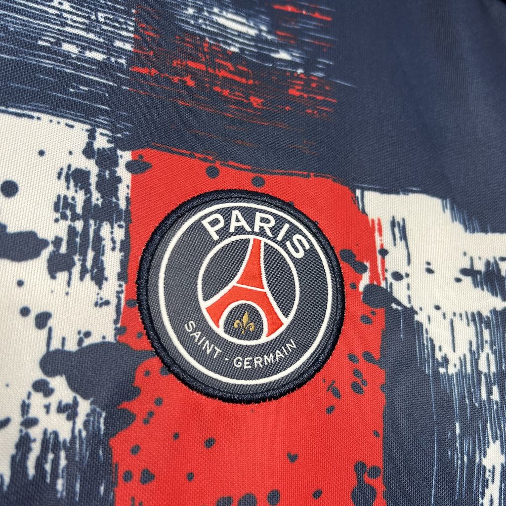 Camisa PSG Pré-Jogo 24/25 Torcedor (Sob encomenda)