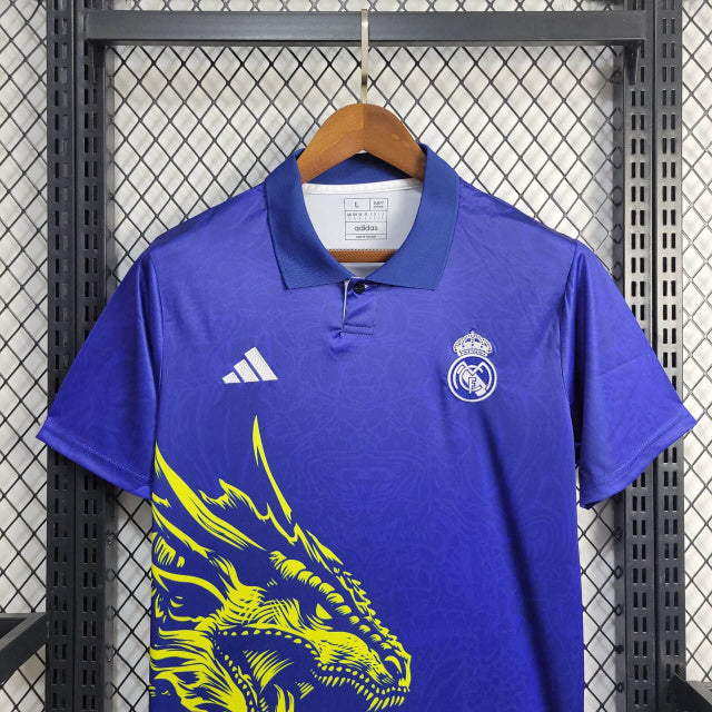 Camisa Polo Real Madrid Edição Especial 24/25 Torcedor (Sob encomenda)