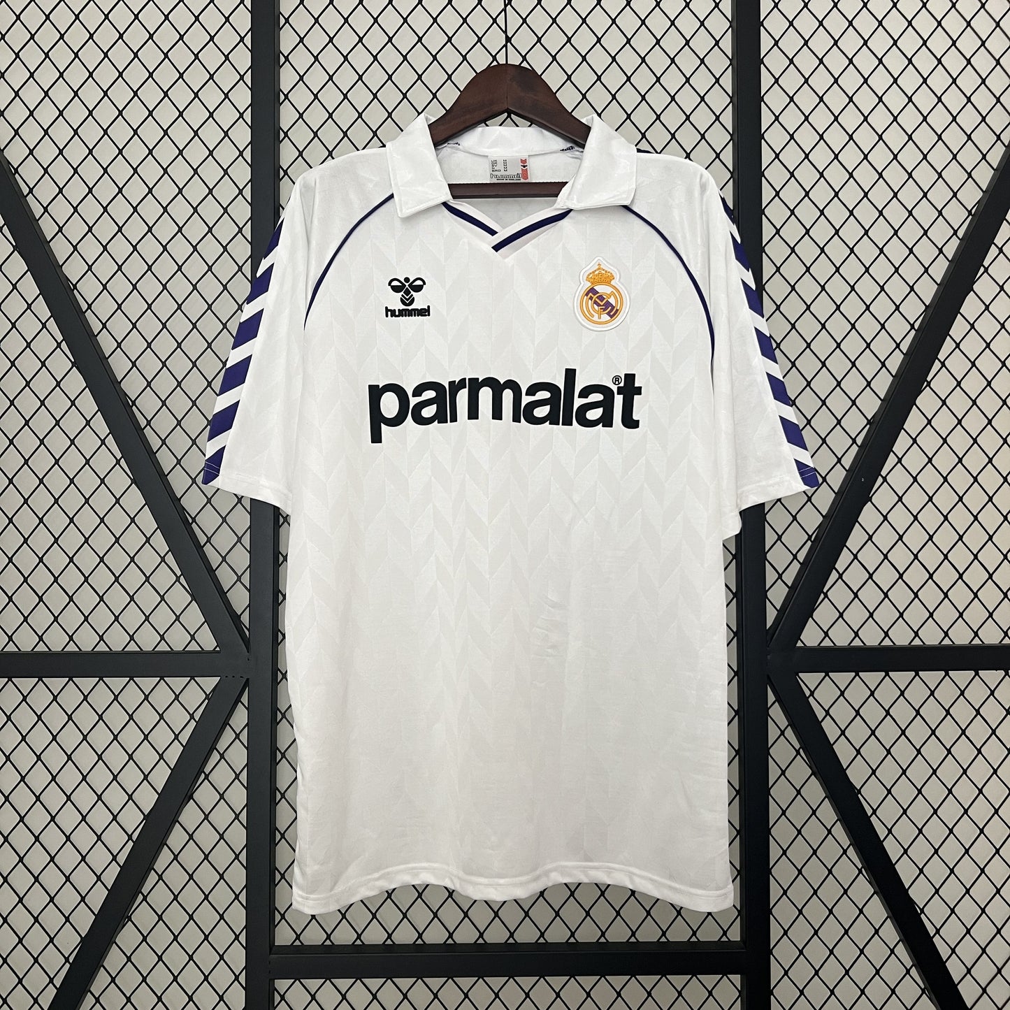 Camisa Real Madrid I 1988 Retrô (Sob encomenda)