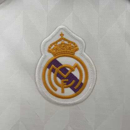 Camisa Real Madrid I 1988 Retrô (Sob encomenda)