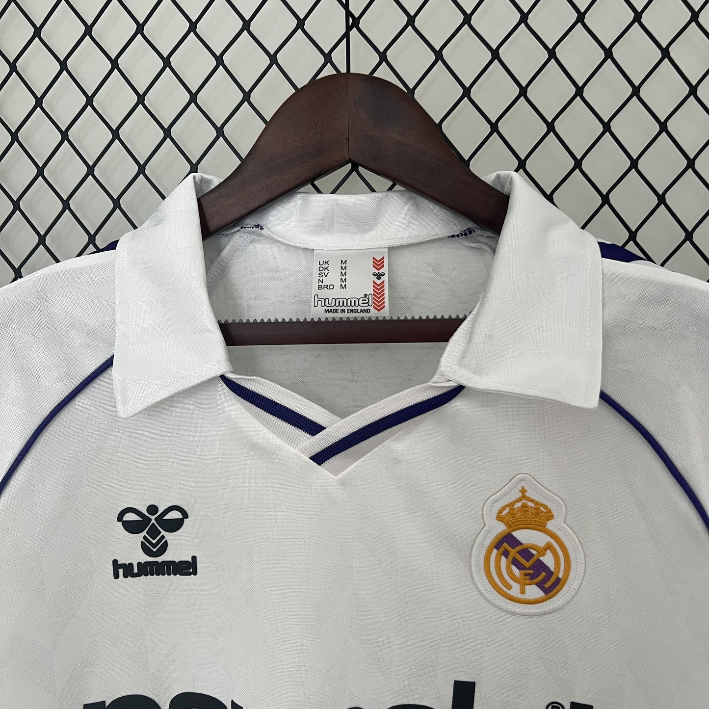 Camisa Real Madrid I 1988 Retrô (Sob encomenda)