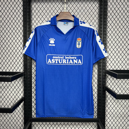 Camisa Real Oviedo I 90/91 Retrô (Sob encomenda)