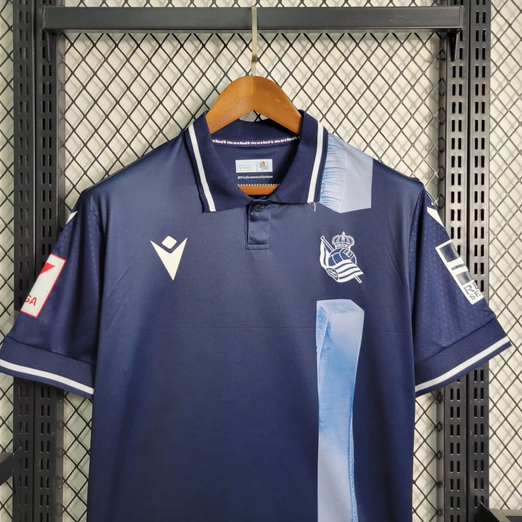 Camisa Real Sociedad II 23/24 Torcedor (Sob encomenda)