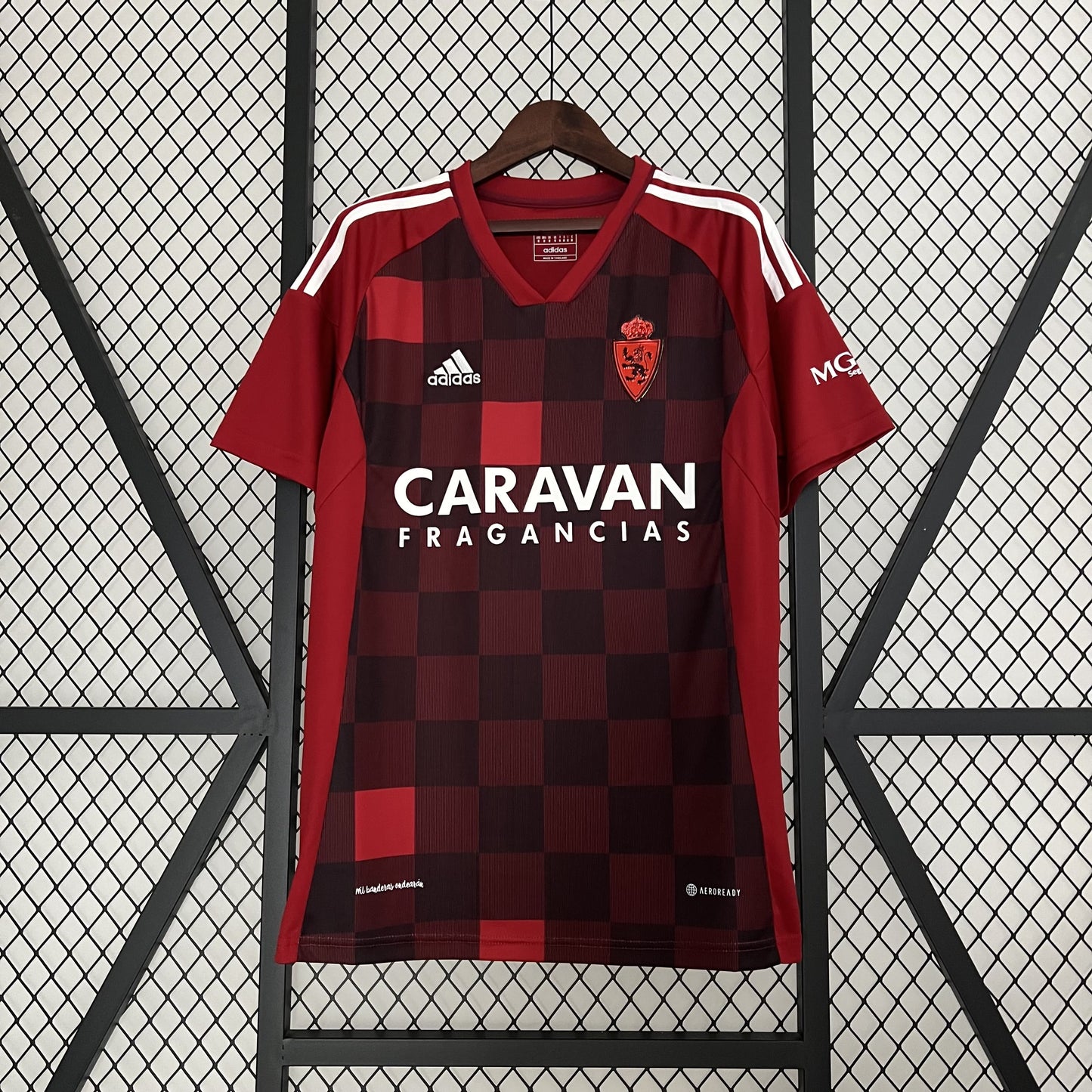 Camisa Real Zaragoza 'Tomate' 23/24 Torcedor (Sob encomenda)