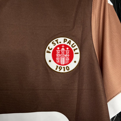 Camisa St. Pauli I 24/25 Torcedor (Sob encomenda)