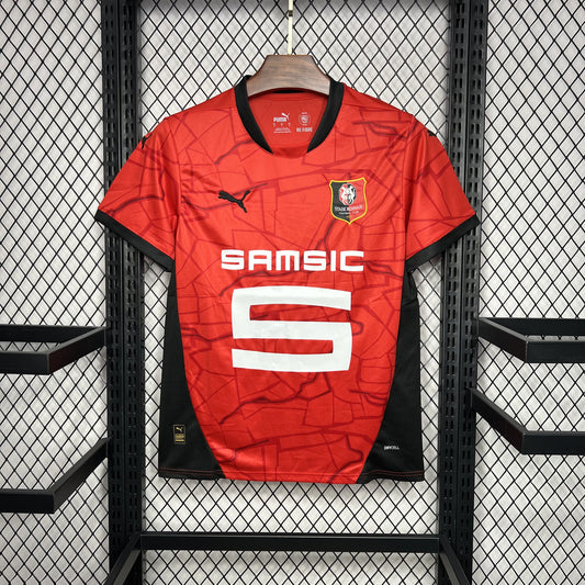 Camisa Rennes I 24/25 Torcedor (Sob encomenda)