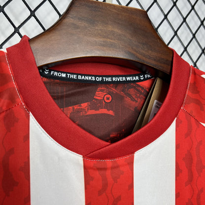 Camisa Sunderland AFC I 24/25 Torcedor (Sob encomenda)