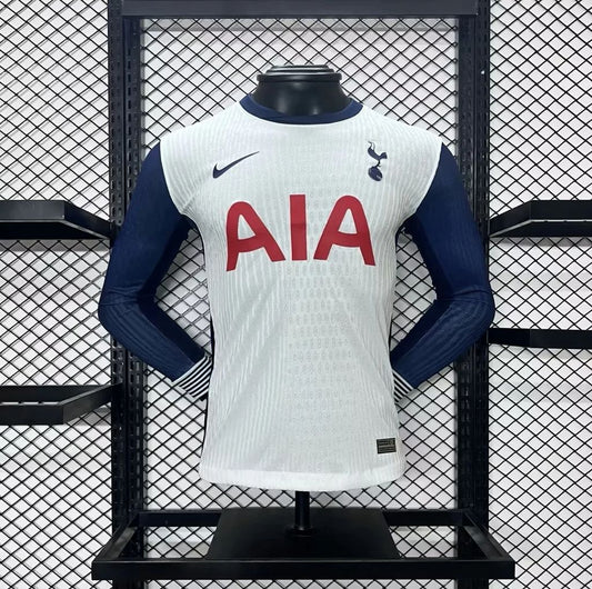 Camisa Tottenham I 24/25 Jogador Manga Longa (Sob encomenda)