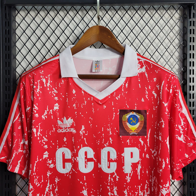 Camisa União Soviética I 1990 Retrô (Sob encomenda)