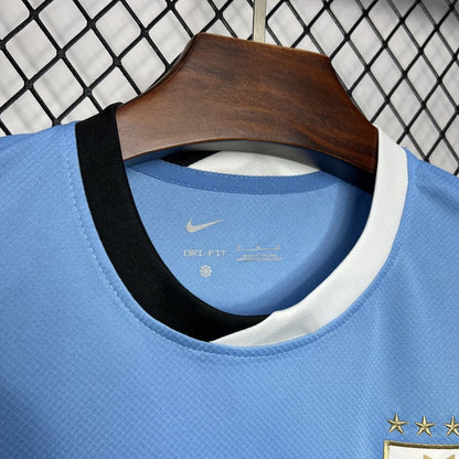 Camisa Uruguai I 2024 Torcedor (Sob encomenda)