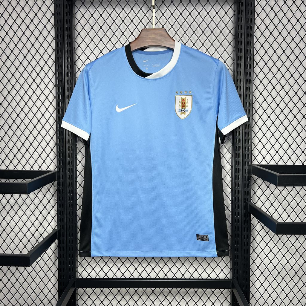 Camisa Uruguai I 2024 Torcedor (Sob encomenda)