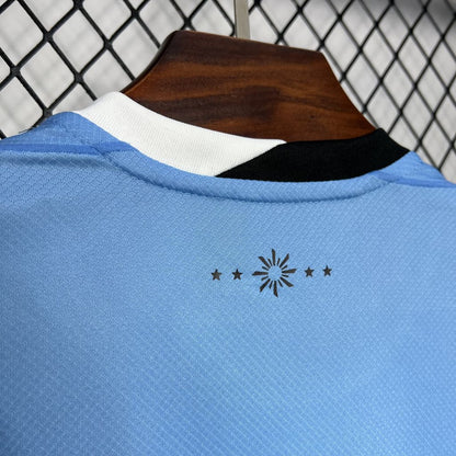 Camisa Uruguai I 2024 Torcedor (Sob encomenda)