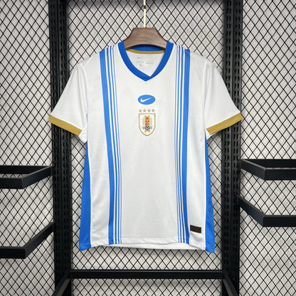 Camisa Uruguai Pré-Jogo 2024 Torcedor (Sob encomenda)