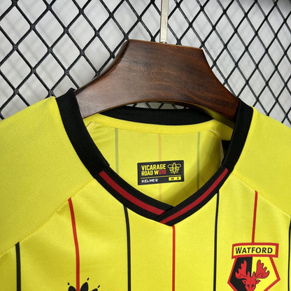 Camisa Watford I 24/25 Torcedor (Sob encomenda)