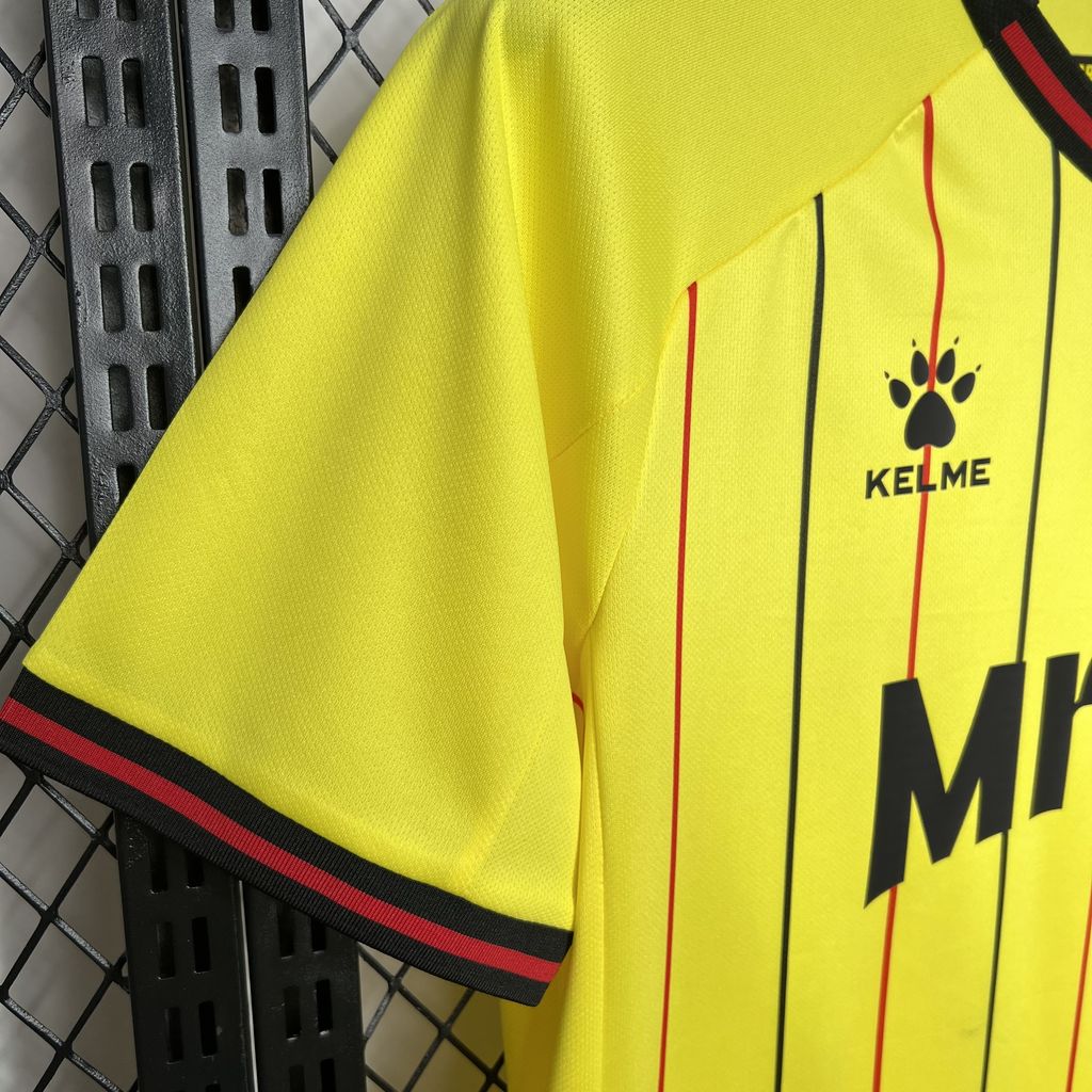 Camisa Watford I 24/25 Torcedor (Sob encomenda)