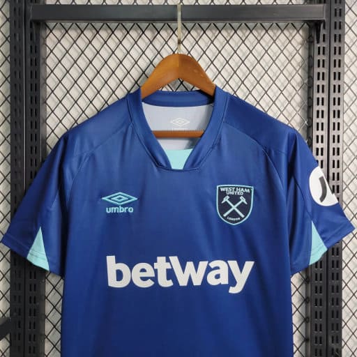 Camisa West Ham III 23/24 Torcedor (Sob encomenda)