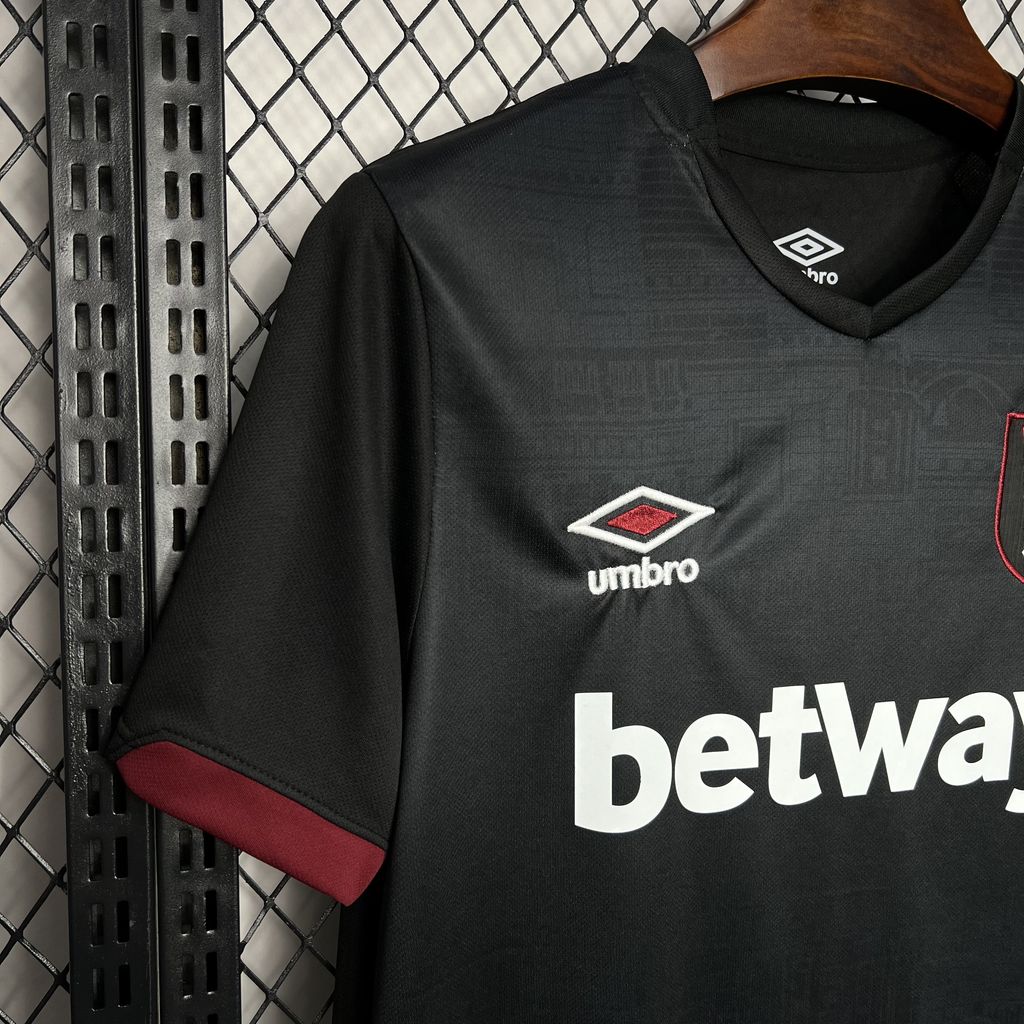 Camisa West Ham II 24/25 Torcedor (Sob encomenda)