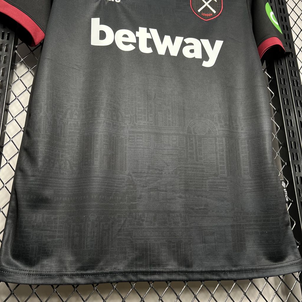 Camisa West Ham II 24/25 Torcedor (Sob encomenda)