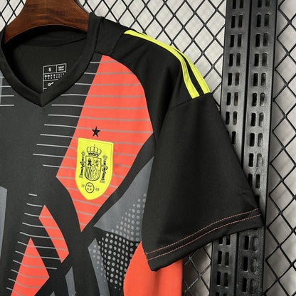 Camisa Espanha Goleiro 2024 Torcedor (Sob encomenda)