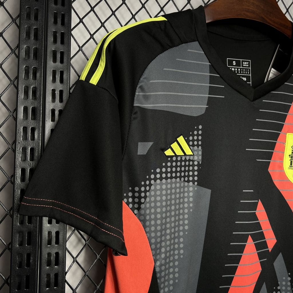 Camisa Espanha Goleiro 2024 Torcedor (Sob encomenda)