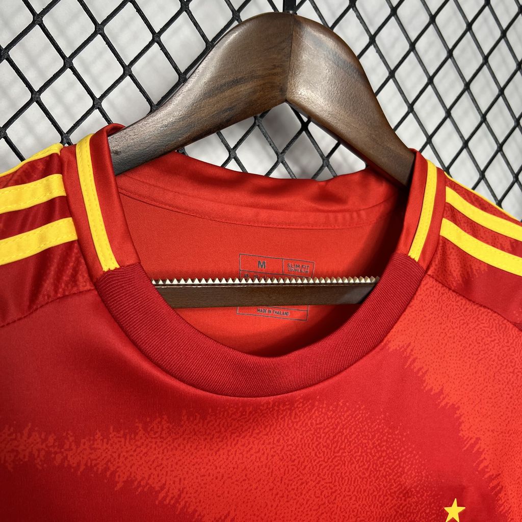 Camisa Espanha I 2024 Feminina (Sob encomenda)