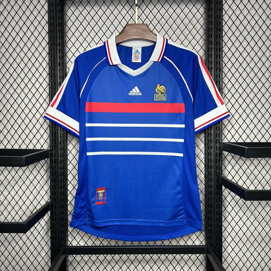 Camisa França I 1998 Retrô (Sob encomenda)