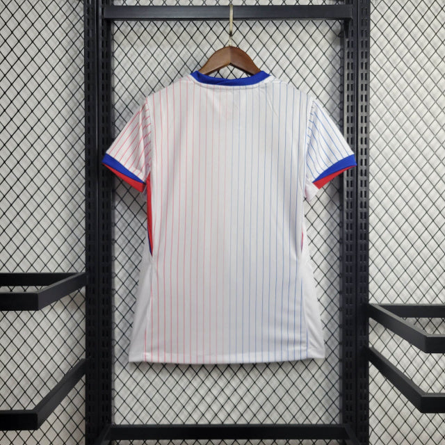 Camisa França II 2024 Feminina (Sob encomenda)