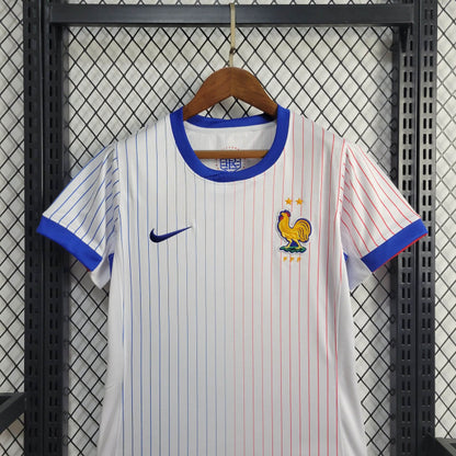 Camisa França II 2024 Feminina (Sob encomenda)