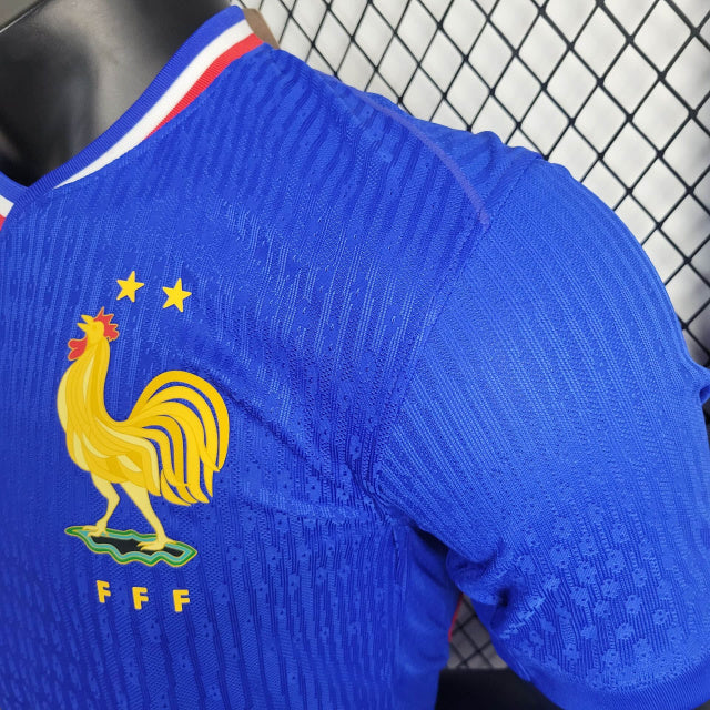 Camisa França I 2024 Jogador (Sob encomenda)