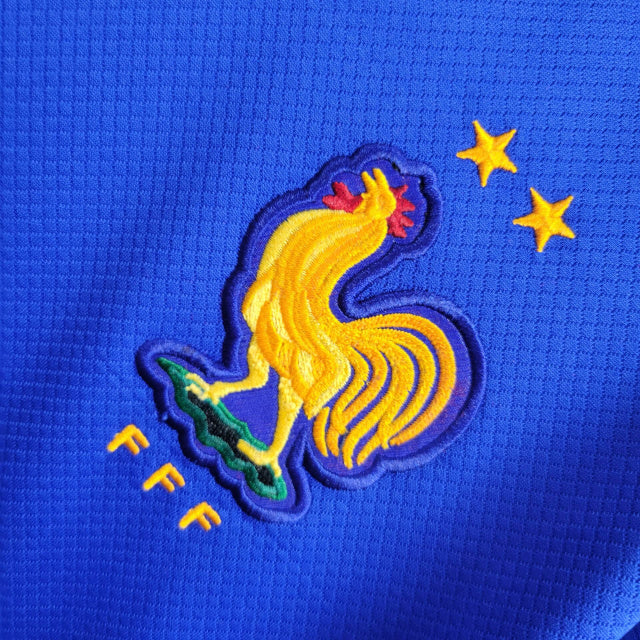 Camisa França I 2024 Feminina (Sob encomenda)