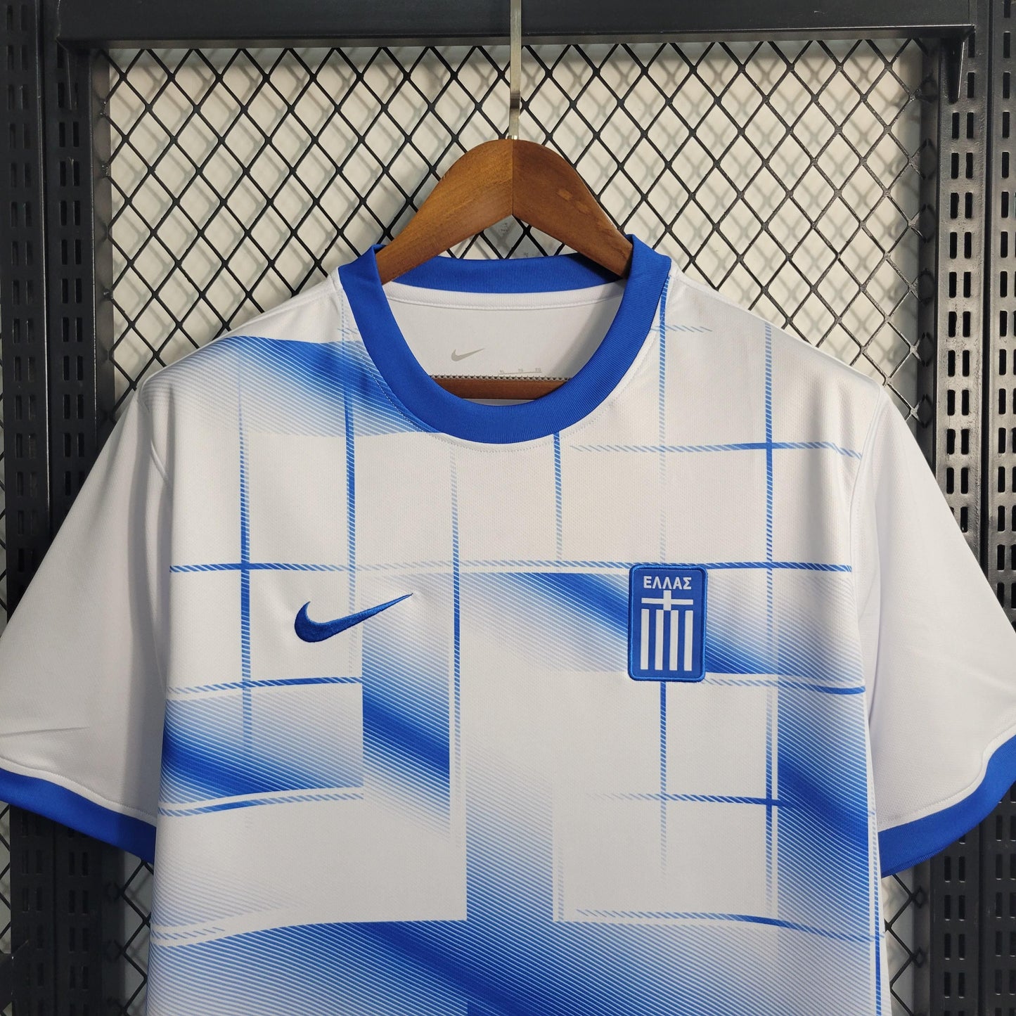 Camisa Grécia I 2023 Torcedor (Sob encomenda)