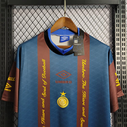 Camisa Inter de Milão Treino 94/95 Retrô (Sob encomenda)