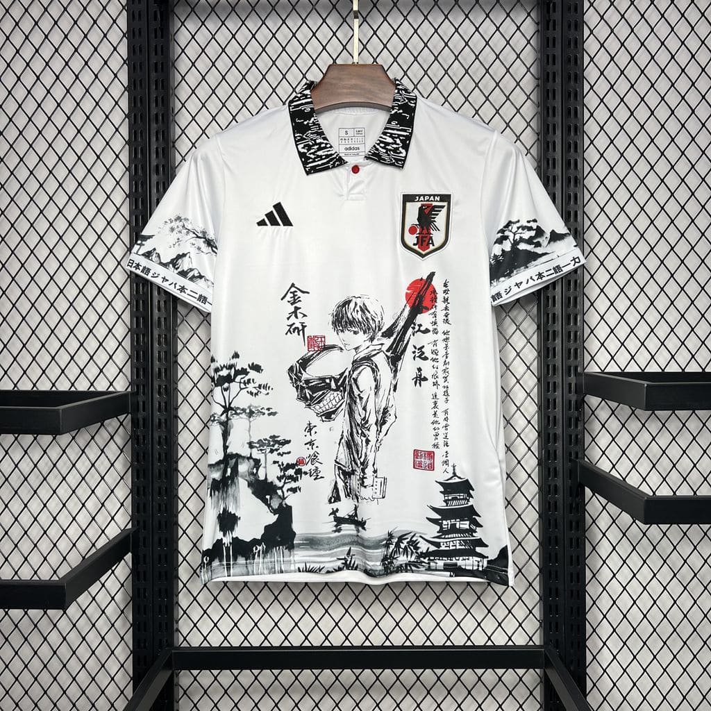 Camisa Japão 'Edição Especial Ken Kaneki' 2024 Torcedor (Sob encomenda)