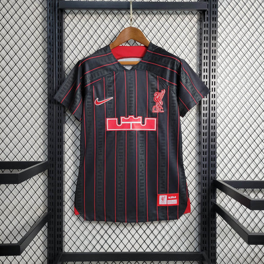 Camisa Liverpool 'Lebron James' 2023 Feminina (Sob encomenda)