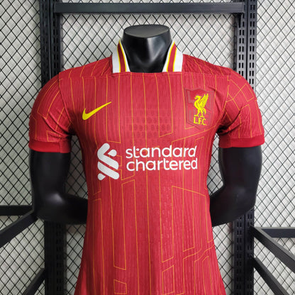 Camisa Liverpool I 24/25 Jogador (Sob encomenda)