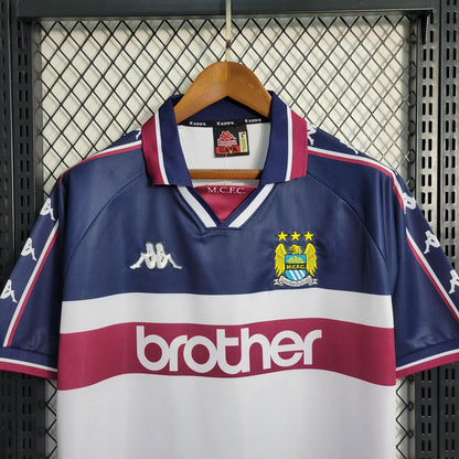 Camisa Manchester City II 97/98 Retrô (Sob encomenda)