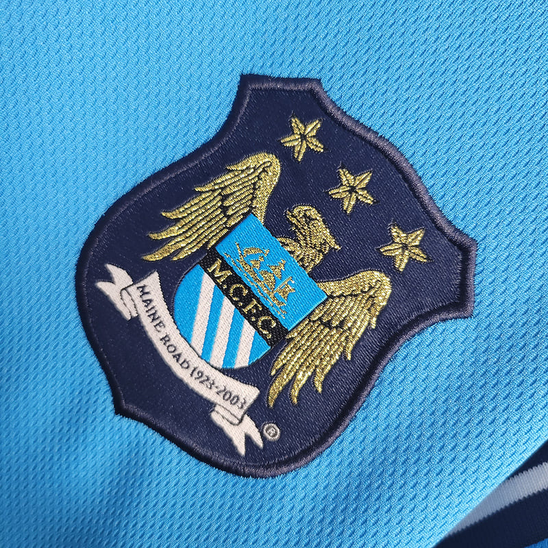 Camisa Manchester City I 01/02 Retrô (Sob encomenda)