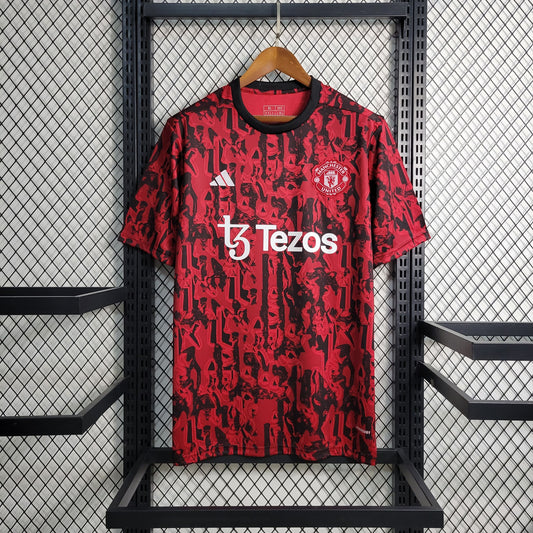 Camisa Manchester United Treino 23/24 Torcedor (Sob encomenda)