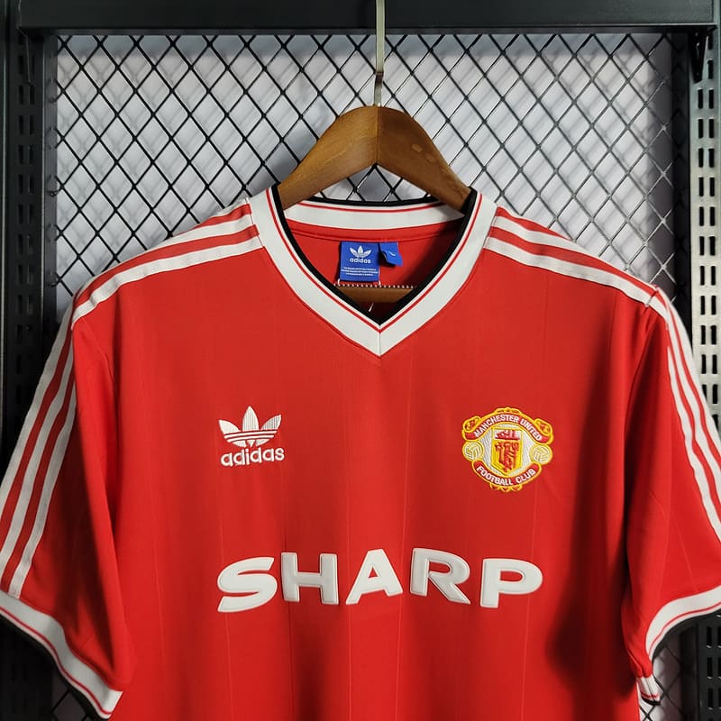 Camisa Manchester United I 1984 Retrô (Sob encomenda)