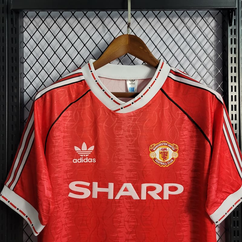 Camisa Manchester United I 90/92 Retrô (Sob encomenda)