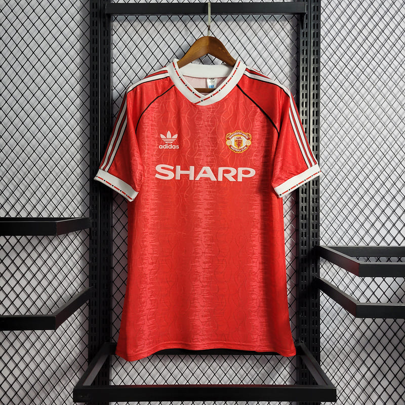 Camisa Manchester United I 90/92 Retrô (Sob encomenda)