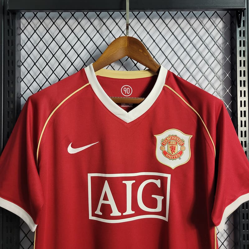 Camisa Manchester United I 06/07 Retrô (Sob encomenda)