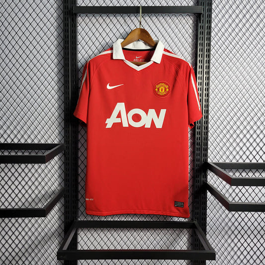 Camisa Manchester United I 10/11 Retrô (Sob encomenda)