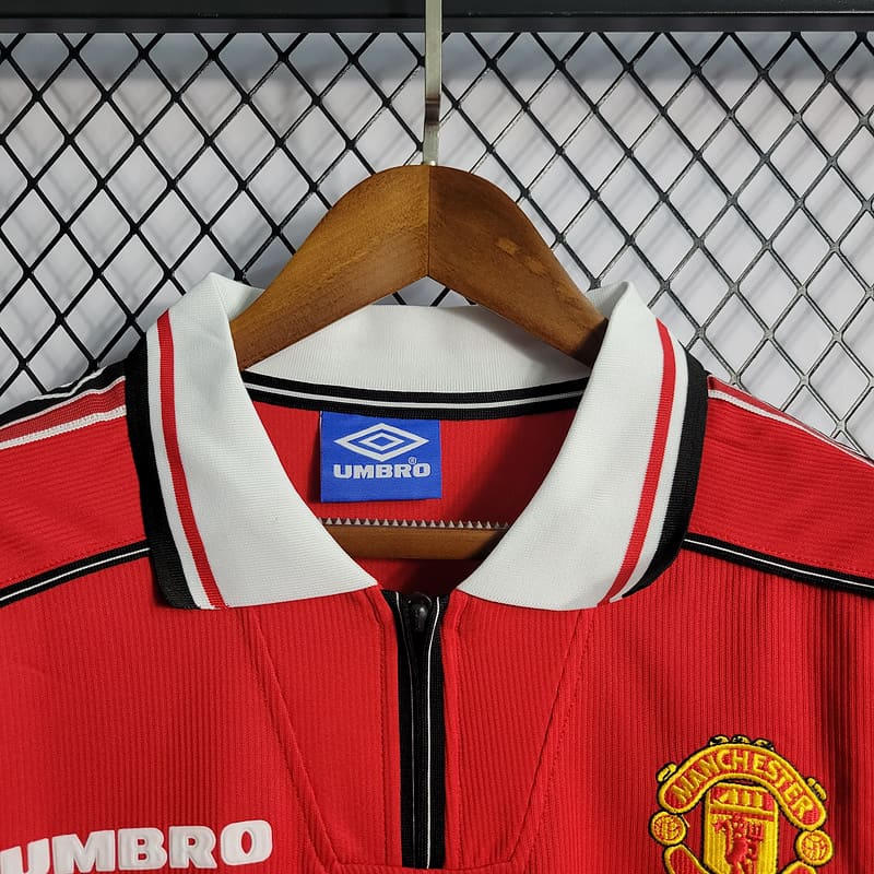 Camisa Manchester United I 98/99 Retrô (Sob encomenda)