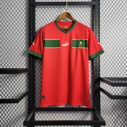 Camisa Marrocos I 2022 Torcedor (Sob encomenda)