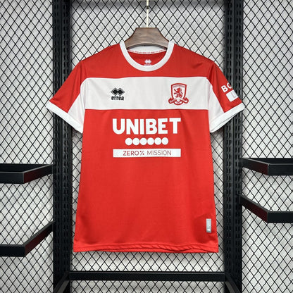 Camisa Middlesbrough I 24/25 Torcedor (Sob encomenda)