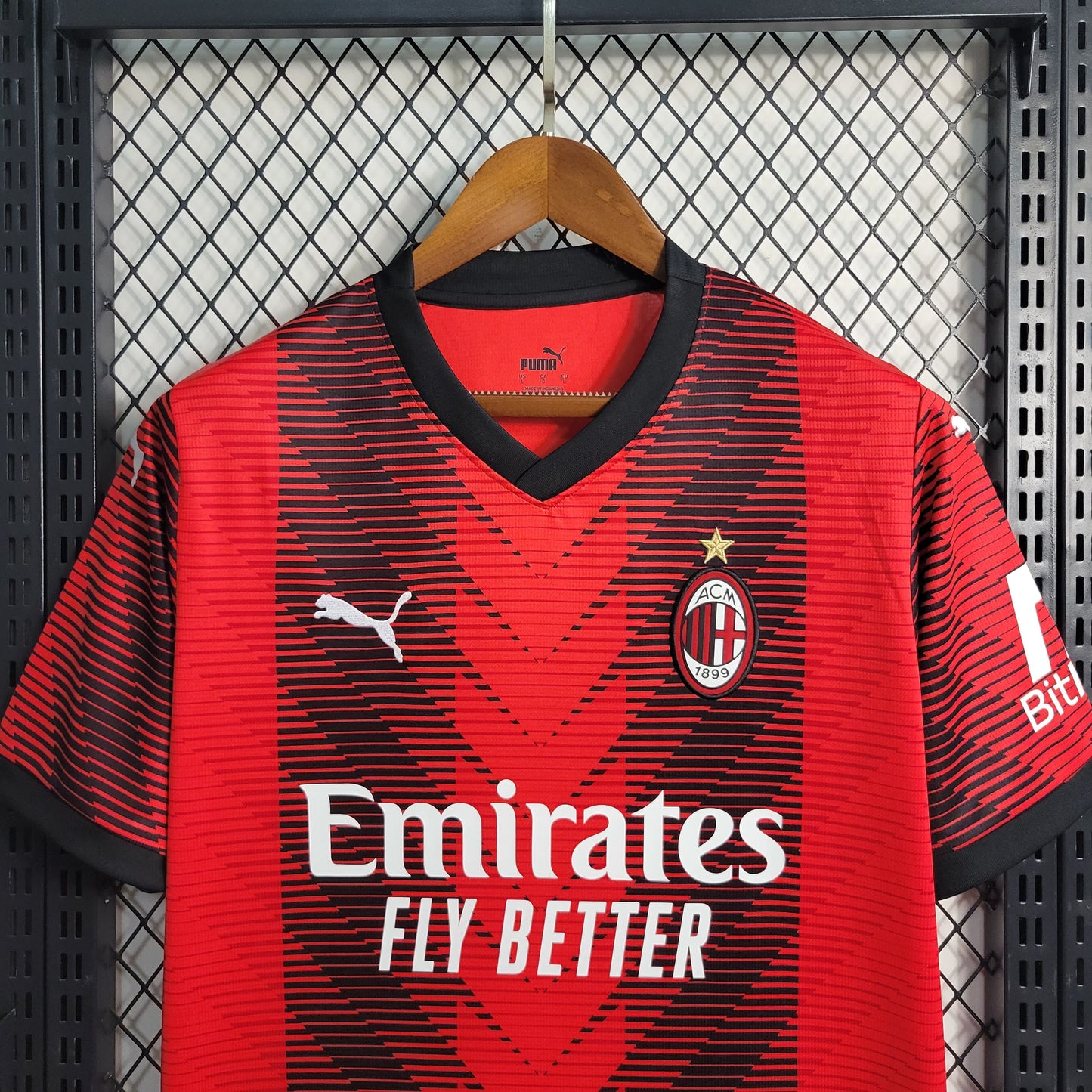 Camisa Milan I 23/24 Torcedor (Sob encomenda)